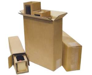 Image produit Carton expédition pour 1, 2 ou 3 bouteilles 75cl