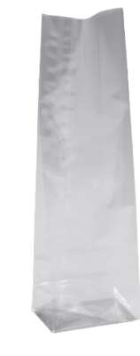 Image du produit Sachets Premium Fond PP Rigide Argent OPPC 40µ