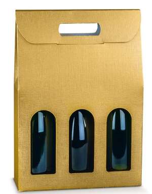Image du produit Coffret carton Collection Or 2 et 3 bouteilles Champagne