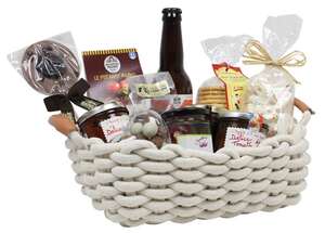 Image du produit Corbeille rectangle corde tressée