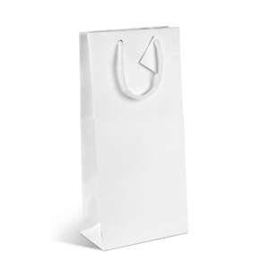 Image produit Sac Papier 2 bouteilles Blanc sans fenetre