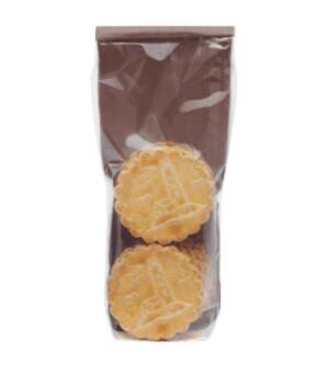 Image produit 100 sachets imprimés "Toile de Jute Chocolat"