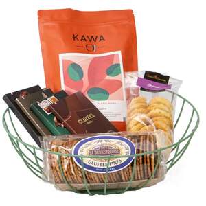 Image du produit Corbeille metal Verte ronde Sauvage