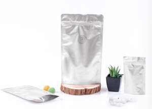 Image produit Doypack Argent Valve