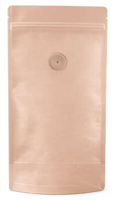 Image produit Doypack kraft + ALU Valve