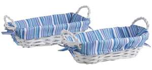 Image du produit Banneton en osier et bois laqués