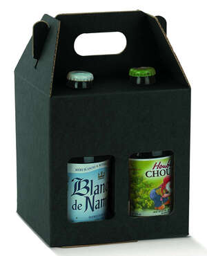 Image du produit Valisette 4 bouteilles Noir Steinie