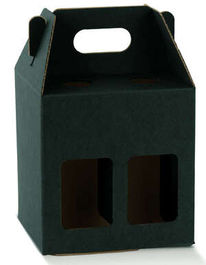 Image du produit Valisette 4 bouteilles Noir Steinie