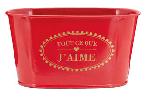 Image du produit Corbeille Métalique Oval 