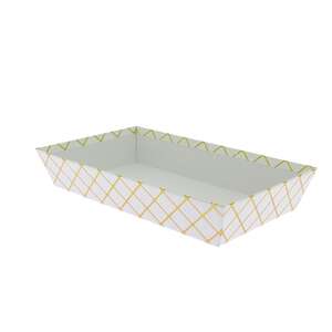 Image du produit Corbeille Carton Rectangle Baroque