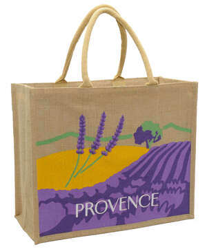 Image du produit Sac en toile de jute impression 