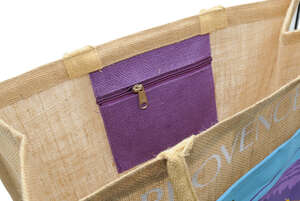 Image du produit Sac en toile de jute impression 