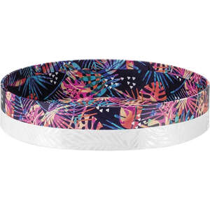 Image du produit Corbeille carton ronde Blanc et tropical