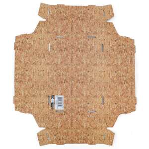 Image du produit Corbeille en carton pliable, décor liège