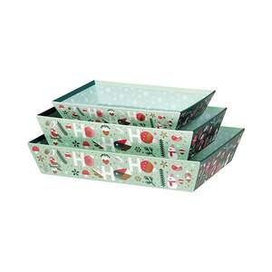 Image du produit Corbeille carton rectangle JARDIN D'HIVER