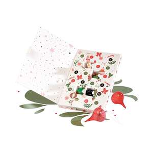 Image produit Coffret carton rectangulaire  Calendrier Avent "VIVEMENT NOEL"