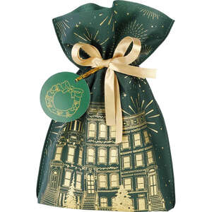 Image du produit Sac Polypropylène Intissé Vert/Or – Ville en Fête