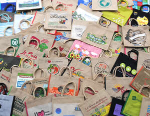 Image du produit Sacs cabas jute + marquage