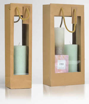 Image du produit Sacs Kraft DOUBLE FENÊTRES