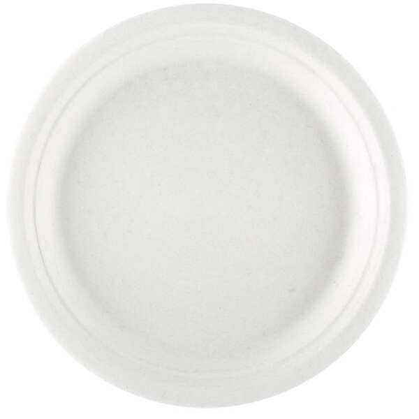 Image du produit ASSIETTES Blanches BIODEGRADABLES