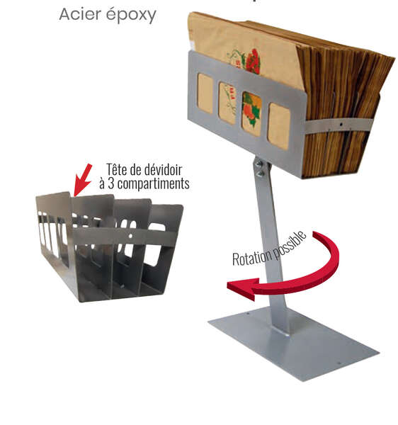 Image du produit Dévidoir pour sac kraft en 2 parties