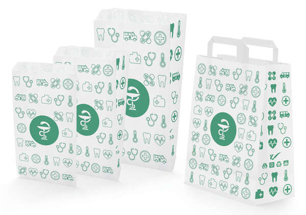 Image du produit Sacs et sachets papier kraft Pharmacie
