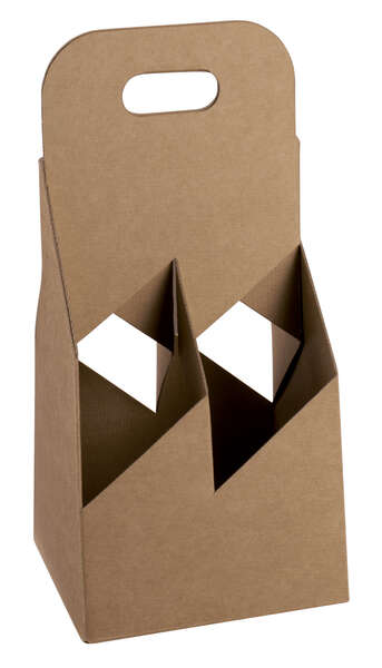 Image du produit Carton porte-bouteille 2 et 4 bières