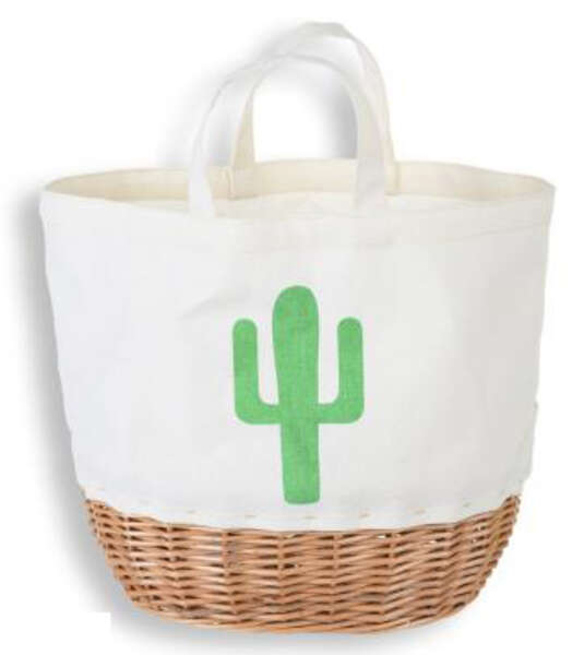 Image du produit Lot de 3 petits sacs coton + osier