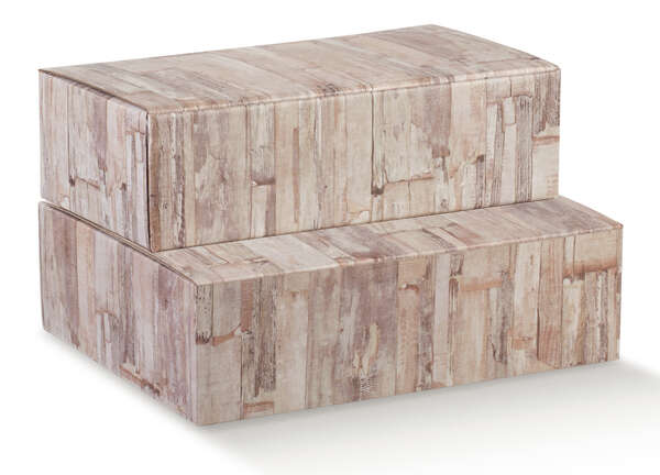 Image du produit Coffret 2 ou 3 bouteilles motif BOIS