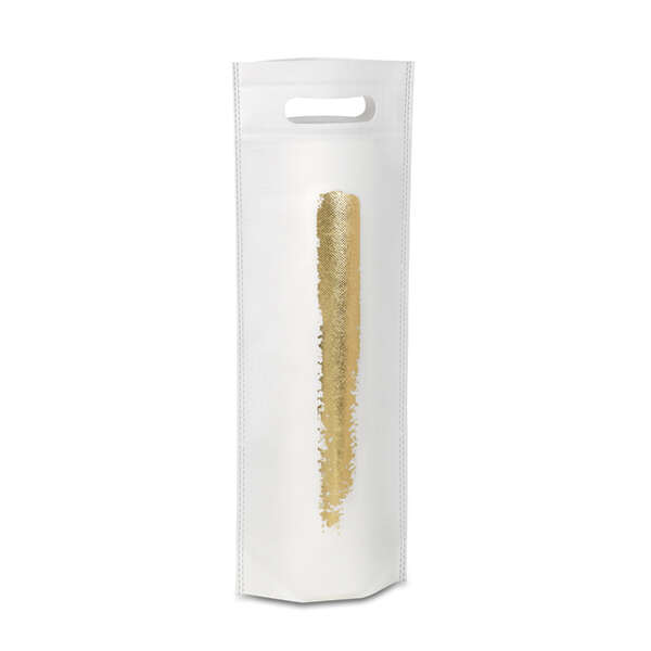 Image du produit Sac intissé BOUTEILLES Blanc/Or