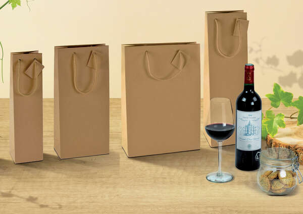 Image du produit LES SACS NATURELS Kraft Brun (personnalisation possible)