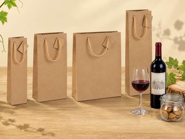 Image du produit LES SACS NATURELS Kraft Brun (personnalisation possible)