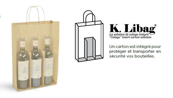 Image du produit Sacs 1,2,3 bouteilles K.libag