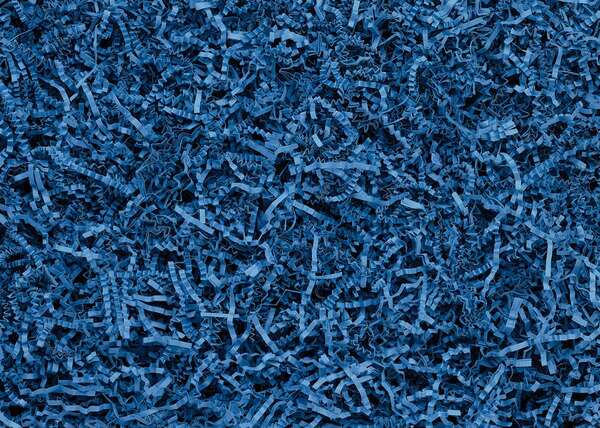 Image du produit Frisure de papier kraft bleu