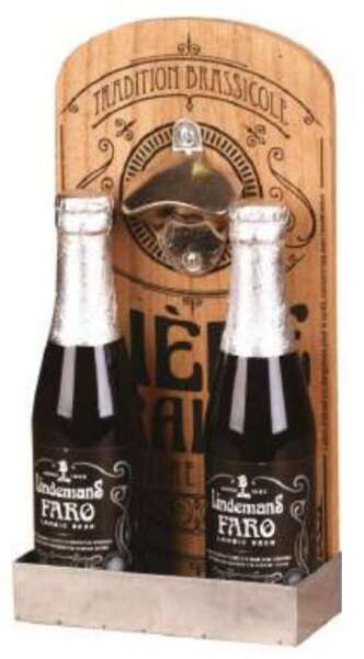 Image du produit Porte bouteille bière + décapsuleur
