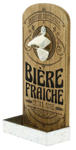 Image du produit Porte bouteille bière + décapsuleur