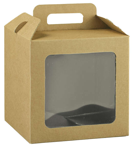 Image du produit Valisette carton avec fenêtre biodégradable