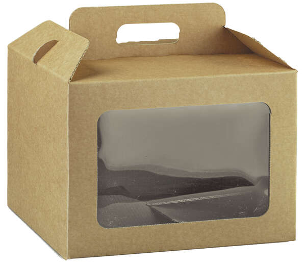 Image du produit Valisette carton avec fenêtre biodégradable