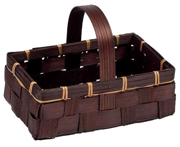 Image du produit Panier bambou marron