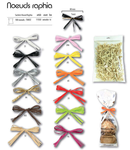 Image du produit 100 Noeuds Raphia Twist