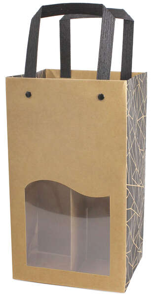 Image du produit Sac kraft pour 4 ou 6 bières