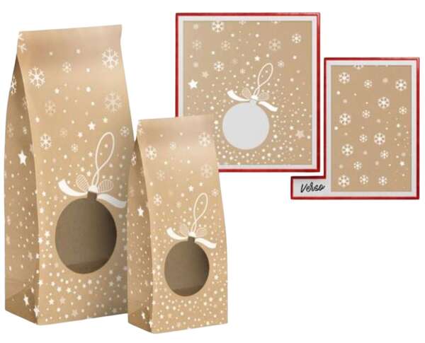 Image du produit SACHET KRAFT SNOW - NOËL
