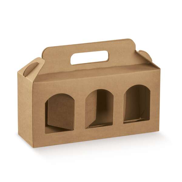 Image du produit Carton Lisse 3 pots, 7 Hauteurs Différentes