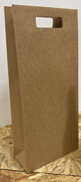 Image du produit Sacs en papier kraft pour 1 et 2 bouteilles 