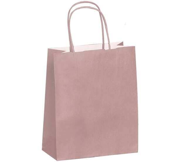 Image du produit Sac papier kraft ROSE Poudré