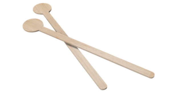 Image du produit 500 Agitateurs bois forme cuillère 