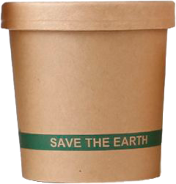 Image du produit 25  Pots à soupe ronds kraft 