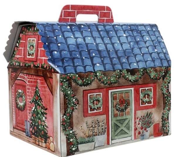 Image du produit Valisette Maison Noël avec poignée