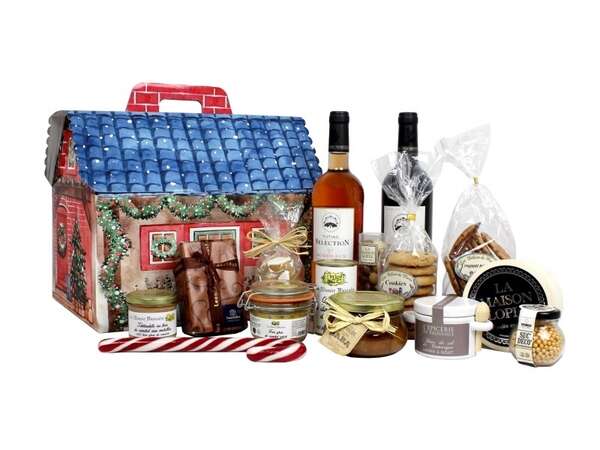 Image du produit Valisette Maison Noël avec poignée