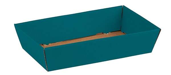 Image du produit Corbeille carton bleue